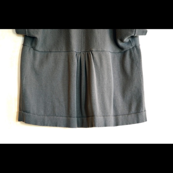Christopher &Banks Taupe vest with cap sleeves. LG - Picture 3 of 3
